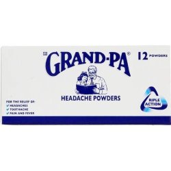 Grand-Pa Headache Powders 12 Powders