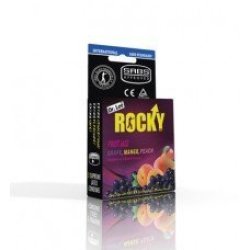 Rocky Fruit Jazz Condom 3'S Fruity Temptations
