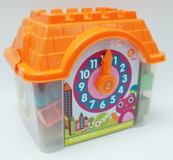 - 30 Piece 'o Clock Learn Time - City - Multi-colour