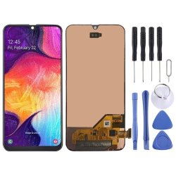 Silulo Online Store Lcd Screen And Digitizer Full Assembly For Galaxy A40 SM-A405F DS SM-A405FN DS SM-A405FM DS Black