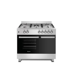 90CM Range Cooker 5 Gas Burners And 60CM Gas Oven With Bottle Compartment