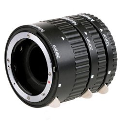 Meike Mk-n-af-a Auto Focus Af Macro Extension Tube Set For Nikon Dslr Camera