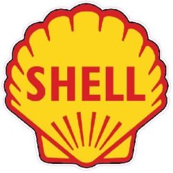 Shell Gasoline 1 Decal 5" Free Shipping In The United States
