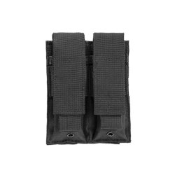 NC Star Molle Double Pistol Mag Pouch In Black