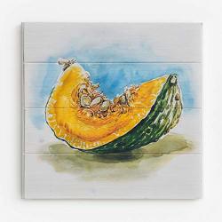 Kitchen Wall Decor Dining Wood Pallets Wall Decor Wall Decor Pumpkin Watercolor Painting Handmade Ready To Hang Wood Plaque Wall Signs Print On Wood