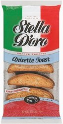 Stella D'oro Anisette Toast 5.7OZ Bag Pack Of 6