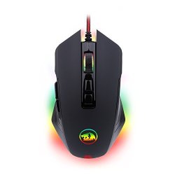 Gaming Mouse Rgb LED Backlit Wired Mmo PC Gaming Mouse M715-RGB Dagger By Redragon Ergonomic High-precision Programmable Gaming Mouse With 7 Rgb Backlight Modes