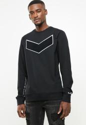 S.P.C.C. Crew Neck Applique Logo 