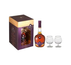 Vs Cognac With 2 Glasses 1 X 750 Ml