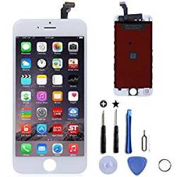 Complete LCD Touch Screen Digitizer Assembly For IPhone 6 Plus - White Replacement Kit