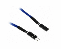 BitFenix Alchemy 2-pin I o Sleeved Ext. Cable - 30cm Blue