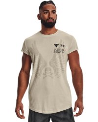 Men's Project Rock Cutoff T-Shirt - Stone XL
