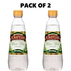 Pompeian White Wine Vinegar 16 Fl Oz Pack Of 2