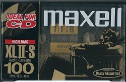 Maxell High Bias Xlii-s 100 Minute Audio Cassette