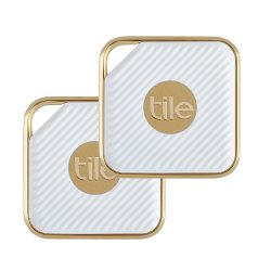 Tile - Key Finder. Phone Finder. Anything Finder - 2-PACK Tile Style Gold