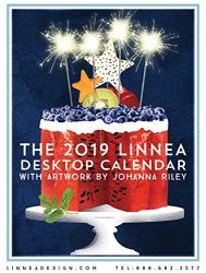 Linnea Design 2019 Poster Calendar 14 X 11 Inches Art By Johanna Riley