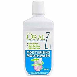 ORAL7 -dry Mouth Mouthwash - Alcohol-free Oral Rinse With Xylitol 500ML 2-PACK