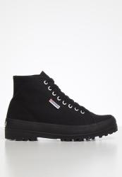 superga boots black