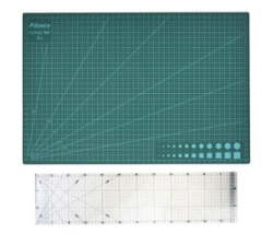Craft Cutting Mat Pad Double-sided Self Healing With Perspex Ruler 60CM - A2 420 Mm X 594 Mm