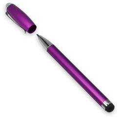 BoxWave Lenovo Yoga Tablet 2 10.1 Stylus Pen Capacitive Styra Capacitive Stylus With Rollerball Pen For Lenovo Yoga Tablet 2 10.1 - Magnet Purple