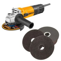 - Angle Grinder 750W And Generic Cutting Discs X10