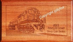 Rare 2013 Silver Train Prestige Proof Set