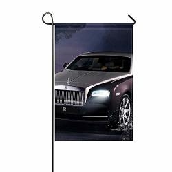 Donggan Garden Flag Rolls Royce Wraith Rolls Royce Wraith 2013 Front View Night 12X18 Inches Without Flagpole