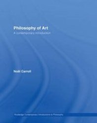 Philosophy of Art - A Contemporary Introduction