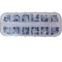 T0-92 Transistor Assortment Kit 12 Value 120 Pcs S8050 S8550 S9012 S9013 S9014 S9015 S9018 2N5551 2N5401 A1015 C1815 2N4403 Each 10 Pcs With Box