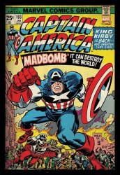 MARVEL Retro - Captain America Framed Poster