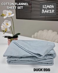 Brushed Cotton Flannel Winter Sheet Sets