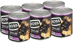 Bose Boss Dog Food Adult Liver- 6 Tins X 820G