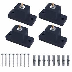 Microtimes Air Conditioner Rubber Vibration Isolator Mounting Bracket For Outdoor Units Split System Condensers Set Of 4