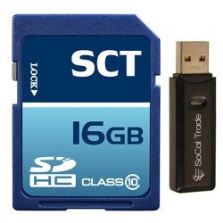 16GB Sd Hc Class 10 Sct Professional High Speed Memory Card Sdhc 16G 16 Gigabyte Memory Card For Nikon Coolpix L110 L120 L21 L22