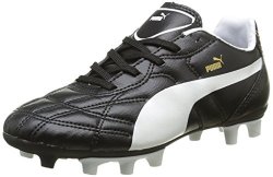 Puma Classico Ifirm Ground Junior Soccer Boots Black white US5