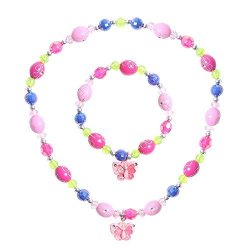 Annilubaby Unicorn Jewelry Set, Kids Unicorn Jewelry for Girls