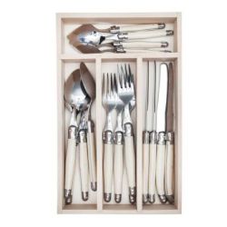 Andr Verdier Laguiole Cutlery Set 16 PC In Wooden Box