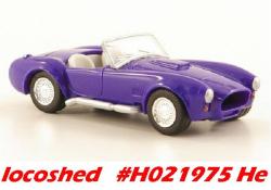 H0 Gauge Shelby Ac Cobra Sports Cabrio Blue.met New+orig.pack. H021975herpa