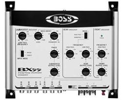 Boss Audio Systems BX55 2 3 Way Pre-amp Car Electronic Crossover With Remote Subwoofer Control