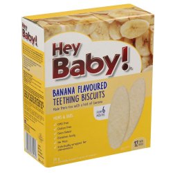 Hey Baby! Banana Teething Biscuits