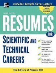 Resumes for Scientific and Technical Careers Professional Resumes Series