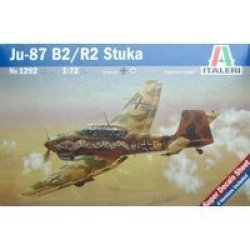 - 1:72 JU-87 B2 Stuka Plastic Model Kit