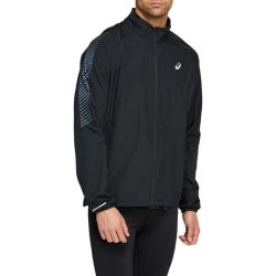 ASICS Men's Icon Running Jacket - Performance Black carrier Grey