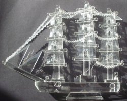 Glass Sailing Ship