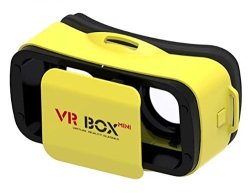 Tiean 3D VR Folding MINI Virtual Reality Glasses Yellow