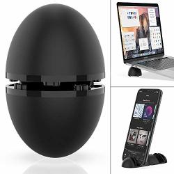 Ellipse Laptop Stand Egg Shape Laptop Stand Anti-skid Lightweight Portable Built-in Phone Holder Eurpmask Laptop Stand Compatible With Macbook Air Pro Surface Laptop Up