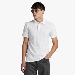 Men&apos S Dunda Slim White Polo Shirt