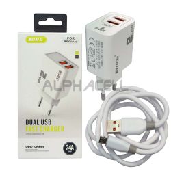 Charger House Org 2XUSB 2.4A - Android micro