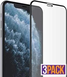 FlexGear Iphone XS Max Glass Screen Protector Full Coverage Clear Tempered Designed Iphone XS Max