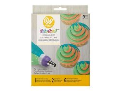 Wilton Colour Swirl 3-COLOUR Cupcake Decorating Set